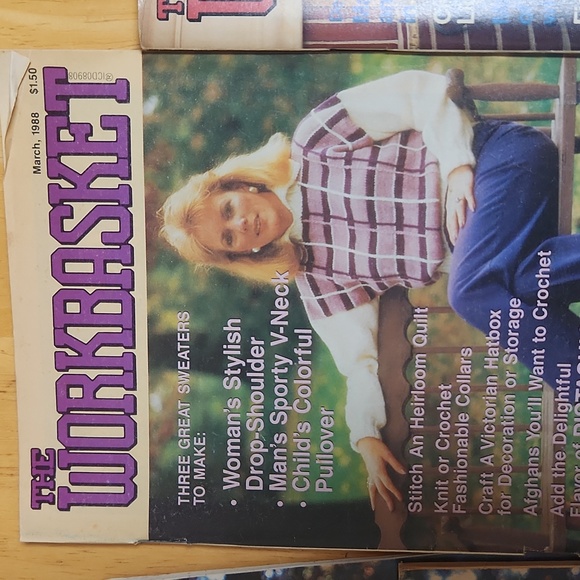 Vintage The Workbasket Magazines 1988 - Picture 3 of 6